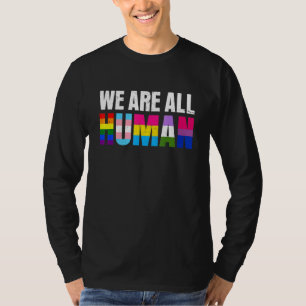 Camiseta Pride Ally Equality Bi Bisexual Trans Queer Humano