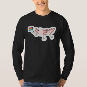 Camiseta Pride Axolotl Lgbt Gay Lésbica Transgênero Trans N