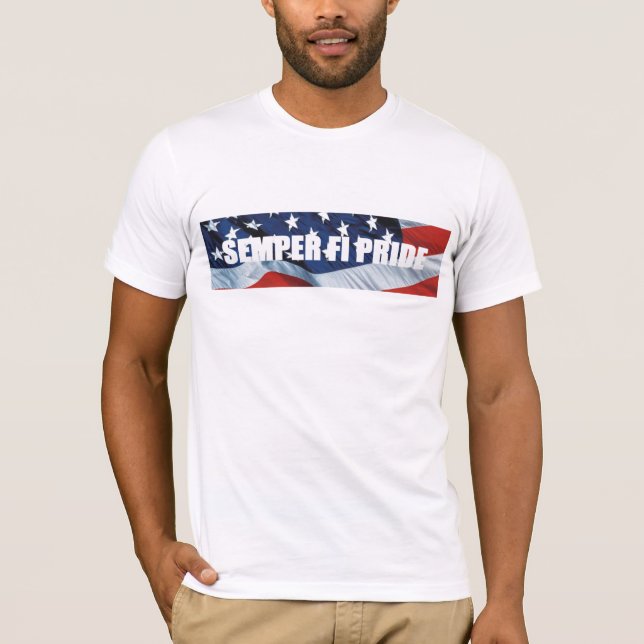 Camiseta Pride Fi Semper de TEE (Frente)