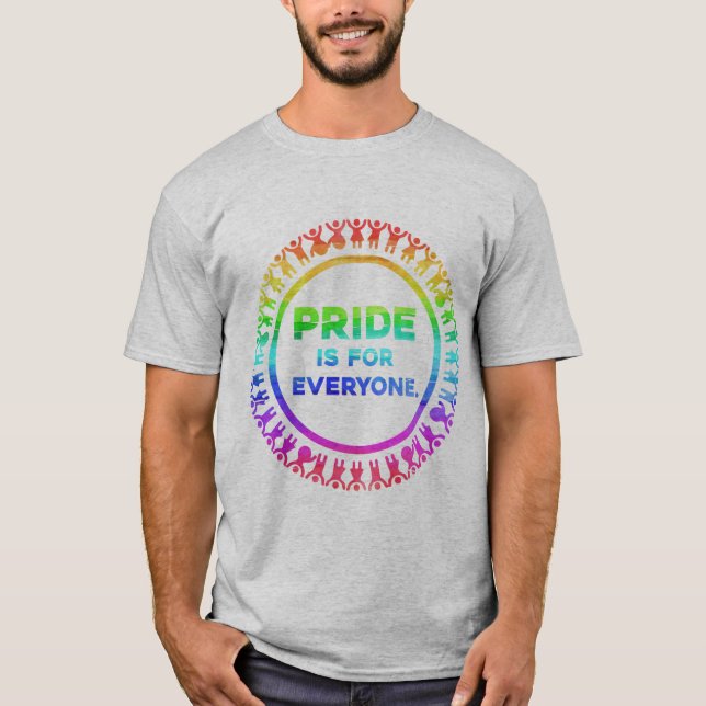 Camiseta Pride is for Everyone (Frente)