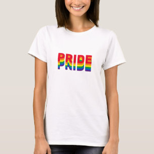 Camiseta Pride lgbt lgbtq gay arco-íris preto cores legal