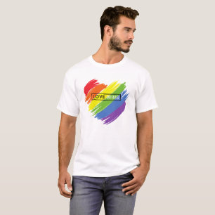 CAMISETA PRIDE LOVE LGBTQ+ TSHIRT-COTTTON TSHIRT