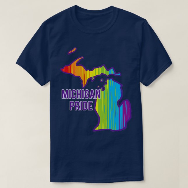 Camiseta Pride Michigan1 (Frente do Design)