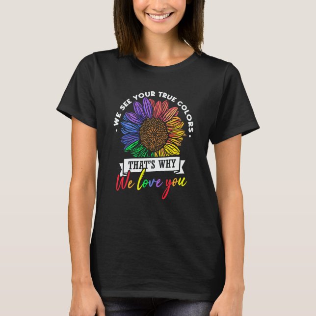 Camiseta Pride Month Mom Gay LGBT (Frente)