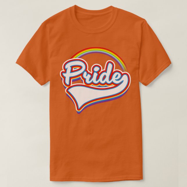 Camiseta Pride Rainbow (Frente do Design)