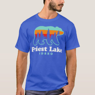 Camiseta Priest Lake Idaho Camping Bear Spokane Washington
