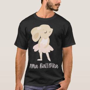 Camiseta Prima Ballerina, Balé Dançarina de Rato Bonita