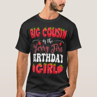 Camiseta Prima de Berry de Primeiro Aniversário