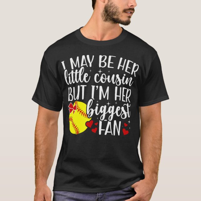 Camiseta Prima de softball Maior Fã de Softbol (Frente)