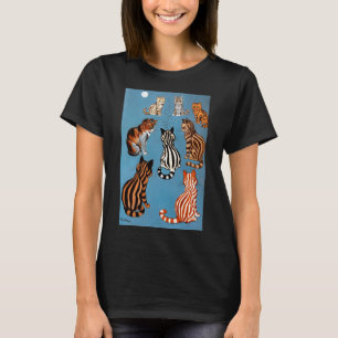 Camiseta Primadonna da noite, Louis Wain