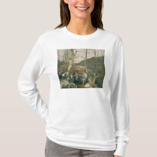 Camiseta Primavera adiantado nas madeiras de Viena