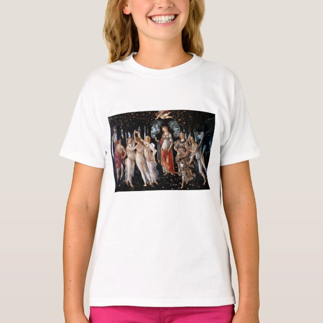Camiseta Primavera Botticelli (Frente)