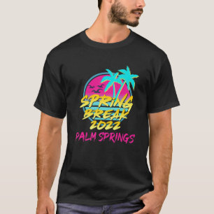 Camiseta Primavera Break 2022 Família de Primaveras de Palm
