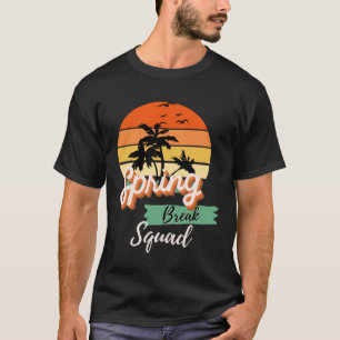 Camiseta Primavera Break Squad Retro Palm Treine Family Bea