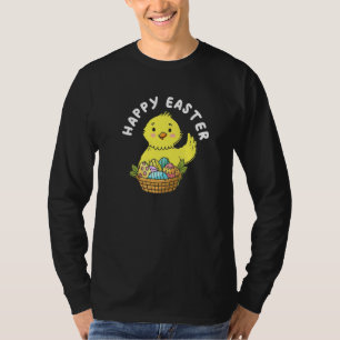 Camiseta Primavera Coelho Pintinho felz pascoa Coelho Caça