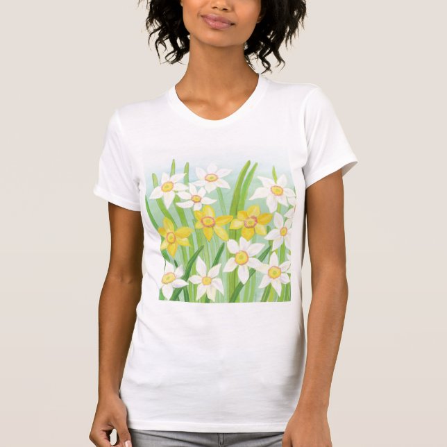 Camiseta Primavera Daffodils T-Shirt (Frente)