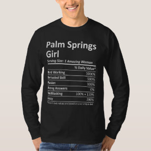 Camiseta Primavera De Palma Rapariga Fl Florida Engraçado C