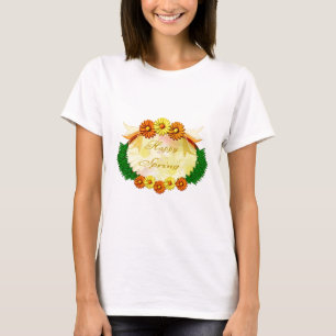 Camiseta Primavera de T-Shirt feliz