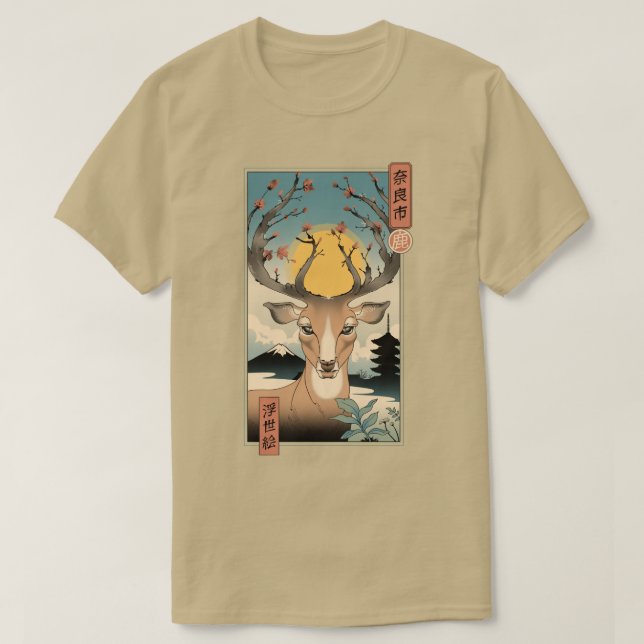 Camiseta Primavera em Nara (Frente do Design)