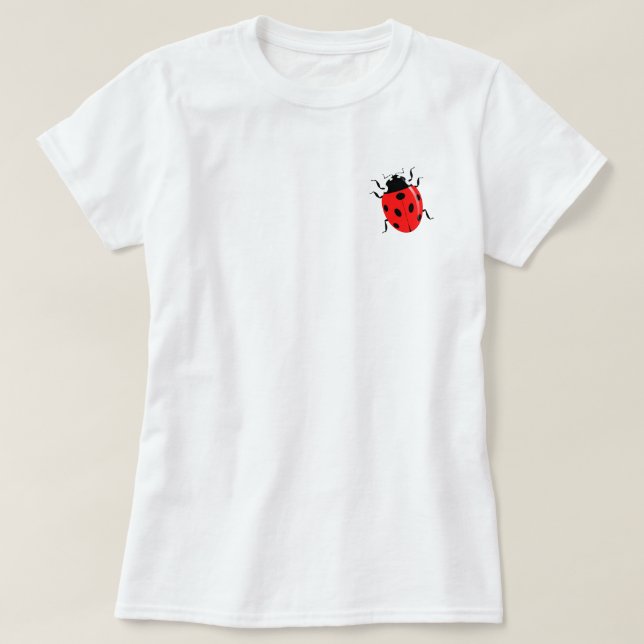 Camiseta Primavera Ladybug T-Shirt (Frente do Design)