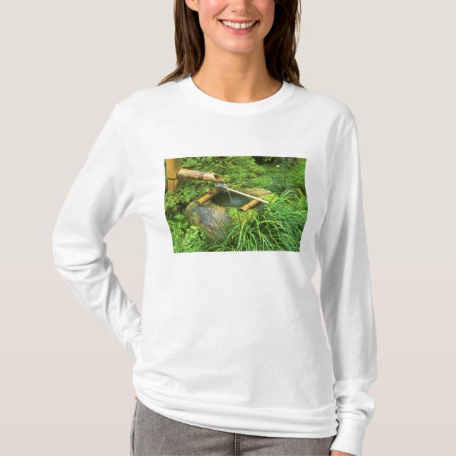 Camiseta Primavera para Cerimônia do Chá, Templo Sanzen-in, (Frente)