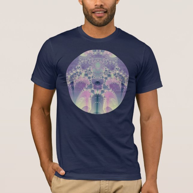 Camiseta Primavera roxo (Frente)