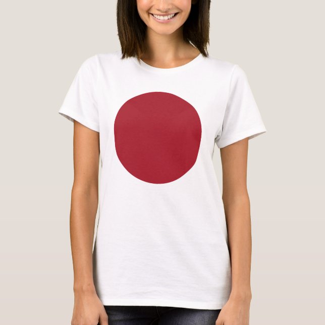 Camiseta Primavera Summer Color Fiery Red Teddy Bear (Frente)