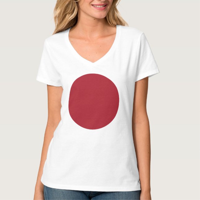 Camiseta Primavera Summer Color Fiery Red Teddy Bear (Frente)
