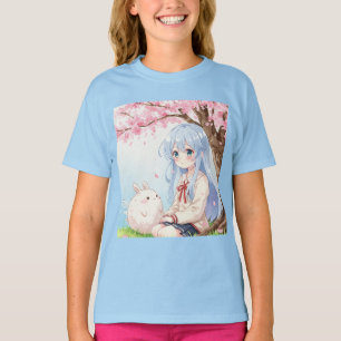 Camiseta Primavera, tristeza, anime de Natasha Us