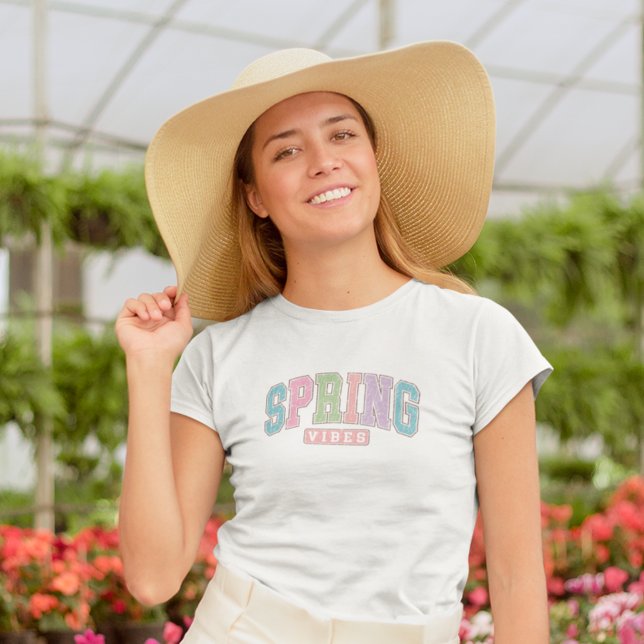Camiseta Primavera Vibes Bonito Pastel (The perfect tee for spring!)