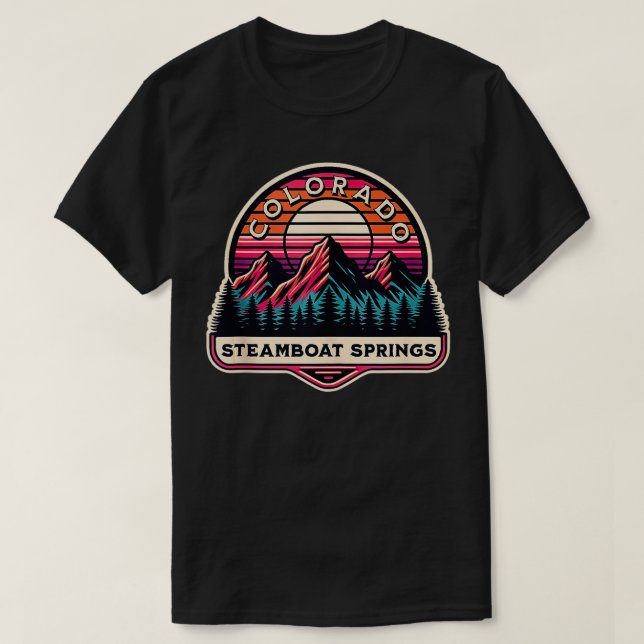 Camiseta Primaveras a vapor (Frente do Design)