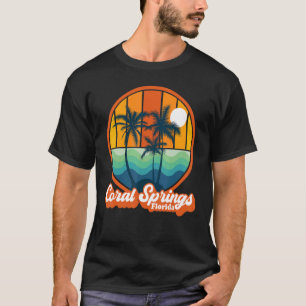 Camiseta Primaveras de coral Vintage na Florida Summer 90s 