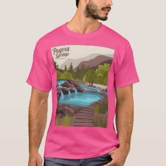 Camiseta Primaveras De Pagosa Onde A Natureza Se Curva Ativ