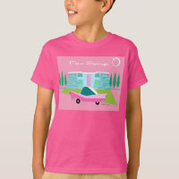 Primaveras de Palma Cor-de-Rosa T-Shirt