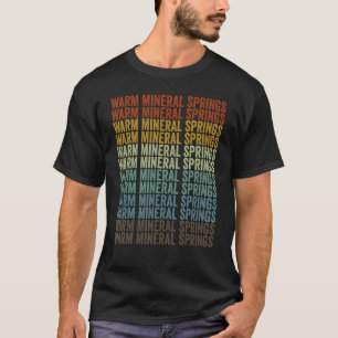 Camiseta Primaveras Minerais Quentes Retro