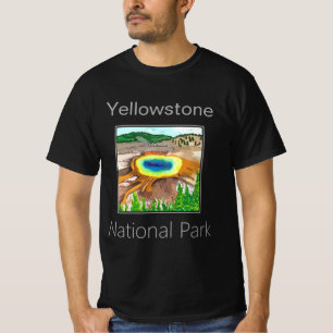 Camiseta Primaveras Prismáticos, Parque Nacional Yellowston