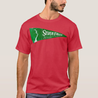 Camiseta primaveras Sete Falls Colorado dos anos 30