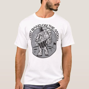 Camiseta Primeira banda na lua