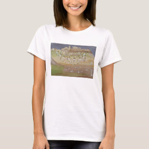 Camiseta Primeira batalha de Atenas em 1826, do pictórico
