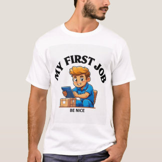 Camiseta Primeira cara de entrega de Cargo