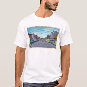 Camiseta Primeira cena ocidental da seção do negócio da