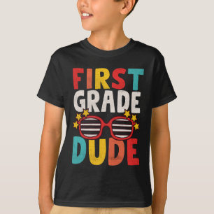 Camiseta Primeira Classe 1rua Dude Primeiro Dia De Estudant