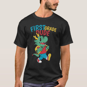 Camiseta Primeira Classe Dude 1 rua De Volta Ao Dragão Esco