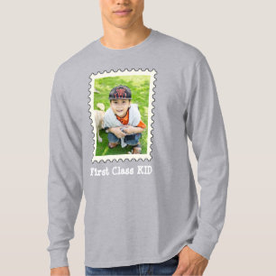 Camiseta PRIMEIRA CLASSE KID Melhor Criança Alguma foto per