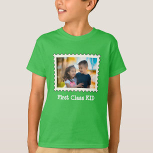 Camiseta PRIMEIRA CLASSE KID Melhor Kid foto horizontal per