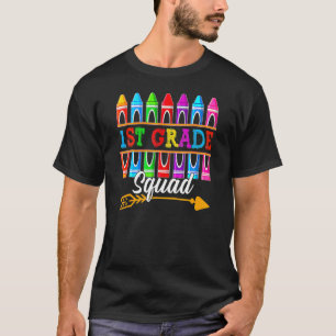 Camiseta Primeira Equipe de Estudantes de Esquadra de 1rua 