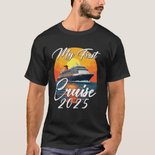 Camiseta Primeira Férias do Meu Cruzeiro 2025 Férias memorá