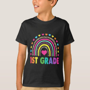 Camiseta Primeira Grau Rainbow Girls Boys Equipe de Profess