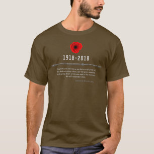 Camiseta Primeira Guerra Mundial Centenário 1