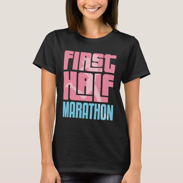 Camiseta Primeira Metade da Corrida de Runner 13.1 (Frente)